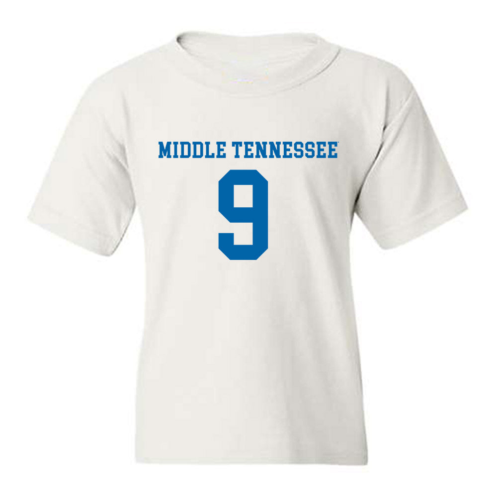 MTSU - NCAA Women's Soccer : Alli Craig - Replica Shersey Youth T-Shirt-0