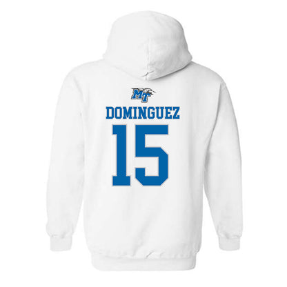 MTSU - NCAA Women's Basketball : Nicole Dominguez - Replica Shersey Hooded Sweatshirt-1