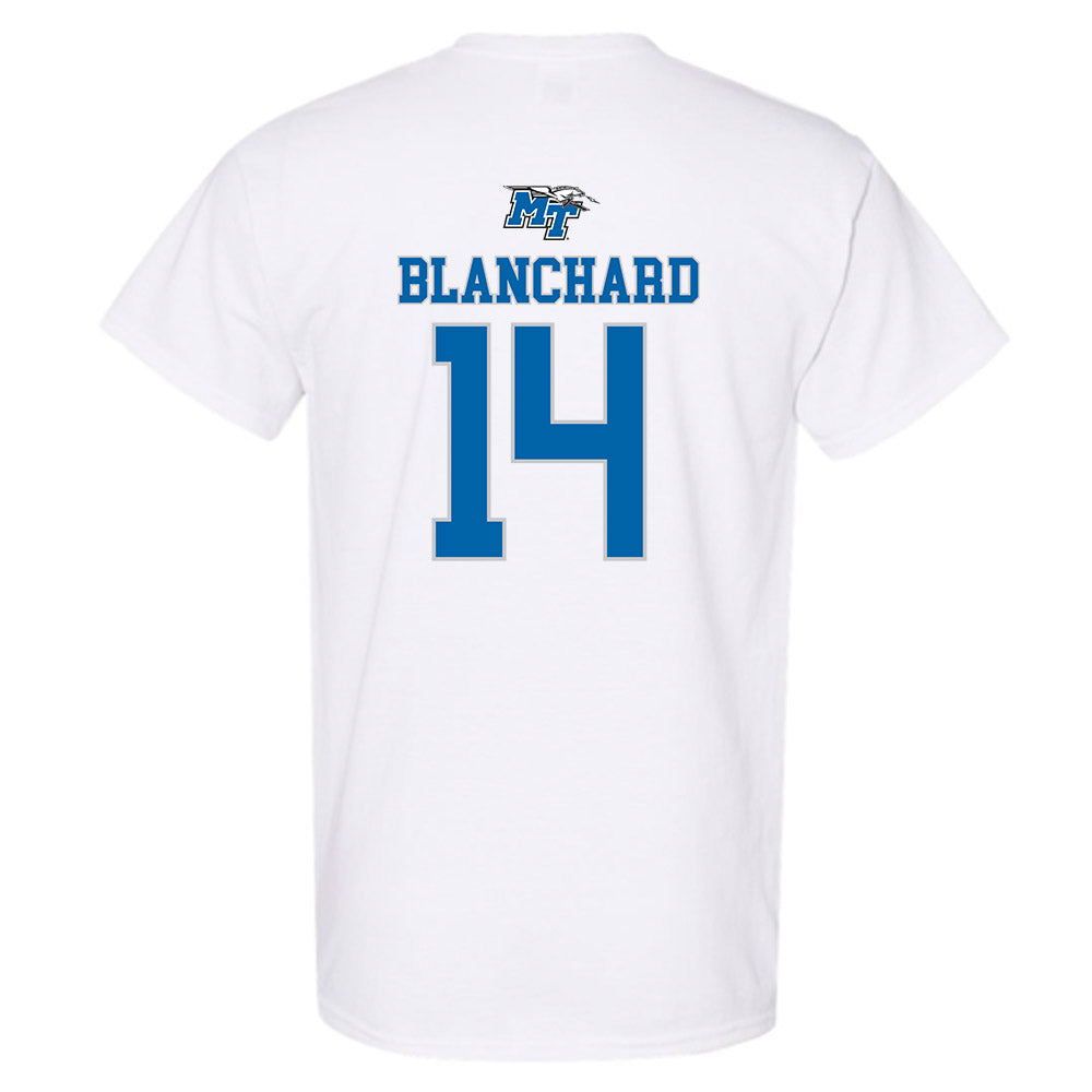 MTSU - NCAA Women's Basketball : Aaliyah Blanchard - Replica Shersey T-Shirt-1