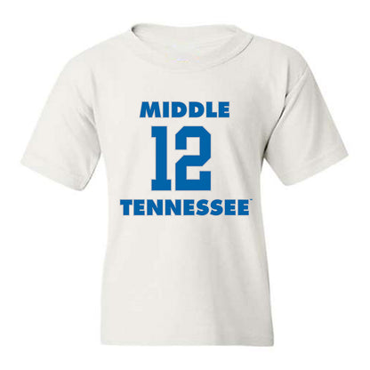 MTSU - NCAA Women's Basketball : Blair Baugus - Replica Shersey Youth T-Shirt-0