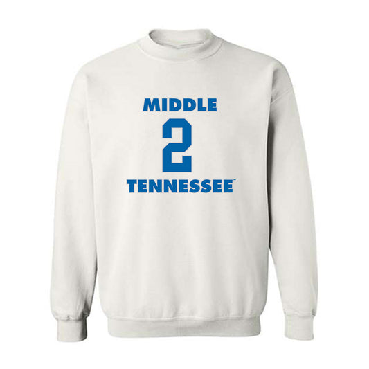 MTSU - NCAA Women's Basketball : Maayan Cohen - Replica Shersey Crewneck Sweatshirt-0