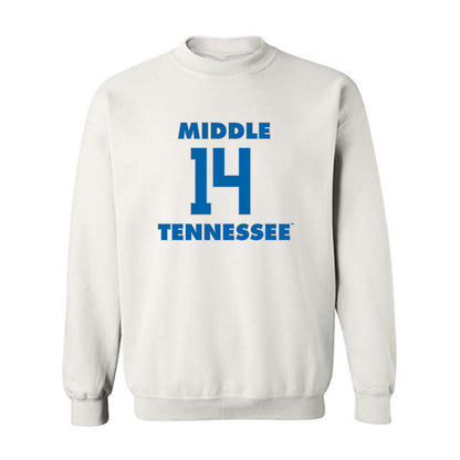 MTSU - NCAA Women's Basketball : Aaliyah Blanchard - Replica Shersey Crewneck Sweatshirt-0