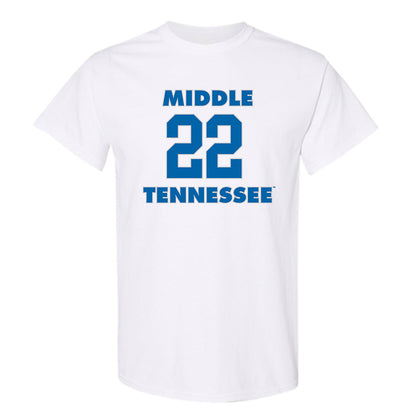 MTSU - NCAA Men's Basketball : Kamari Lands - Replica Shersey T-Shirt-0