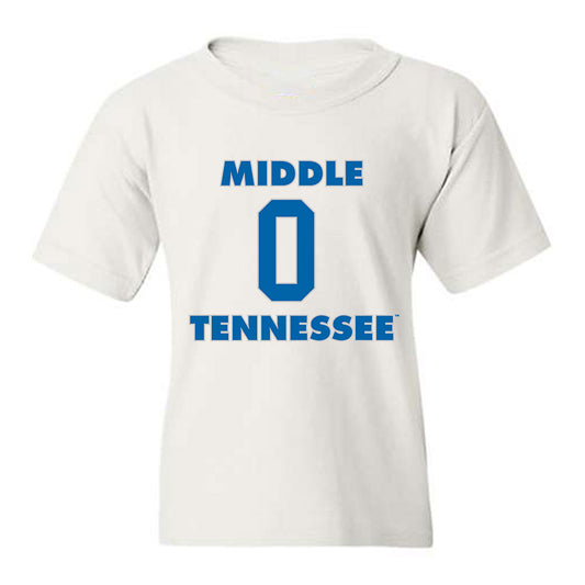 MTSU - NCAA Women's Basketball : Gracie Hamby - Replica Shersey Youth T-Shirt-0
