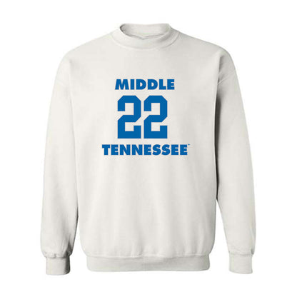 MTSU - NCAA Men's Basketball : Henry Phillips - Replica Shersey Crewneck Sweatshirt-0