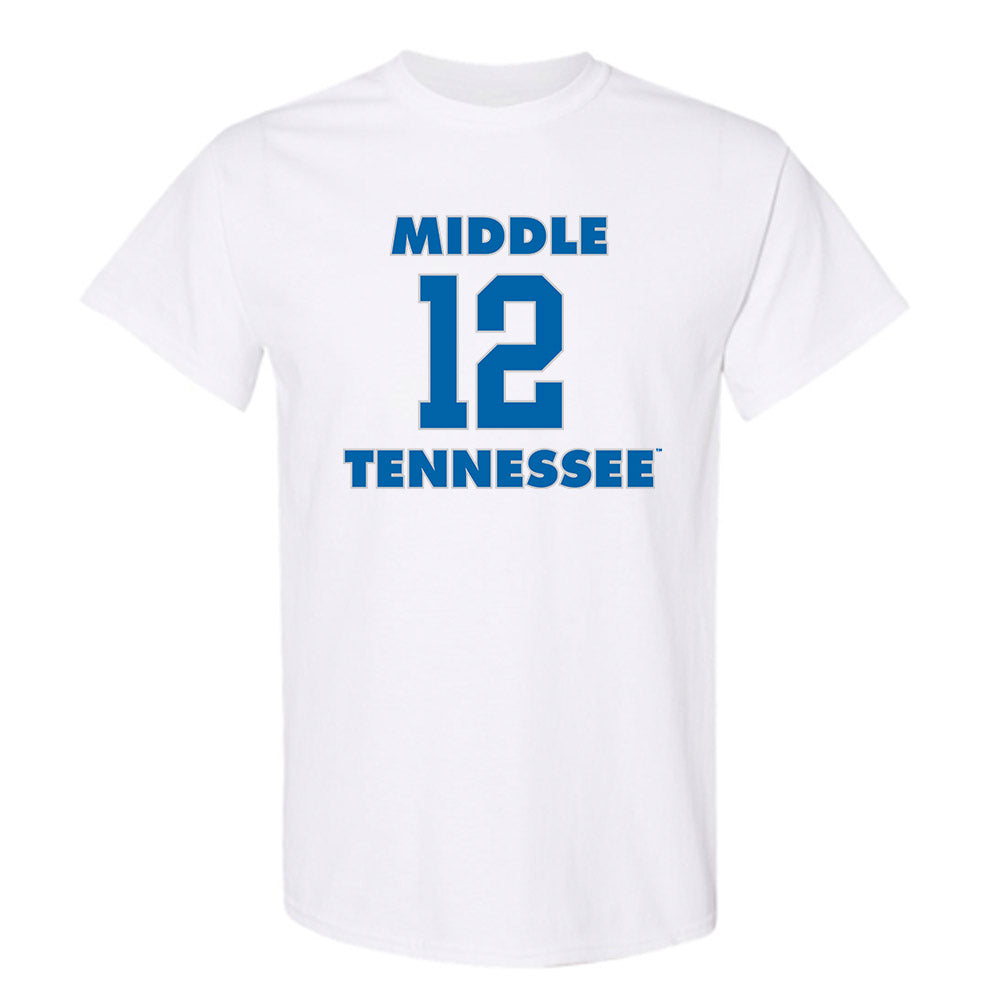 MTSU - NCAA Women's Basketball : Blair Baugus - Replica Shersey T-Shirt-0