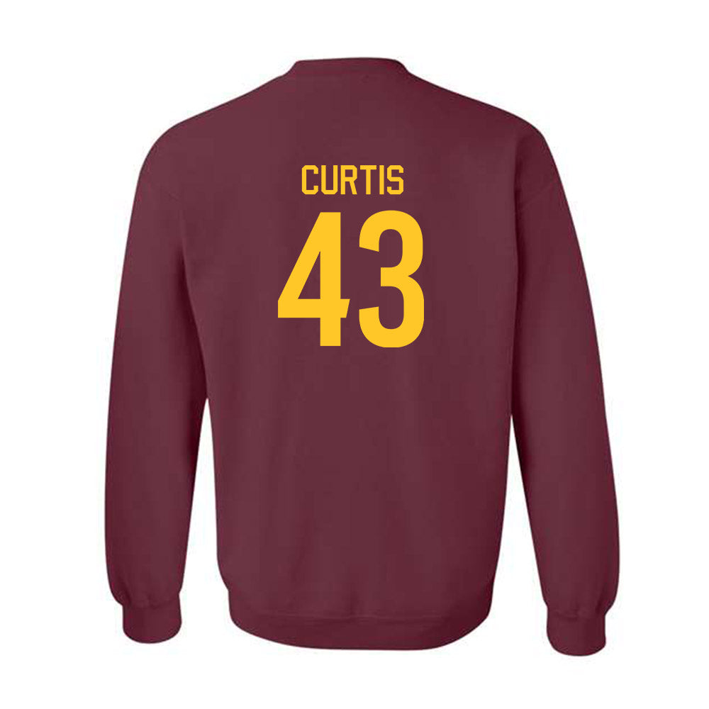 Arizona State - NCAA Football : Grayson Curtis - Classic Shersey Crewneck Sweatshirt-1
