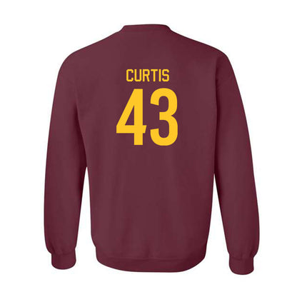 Arizona State - NCAA Football : Grayson Curtis - Classic Shersey Crewneck Sweatshirt-1