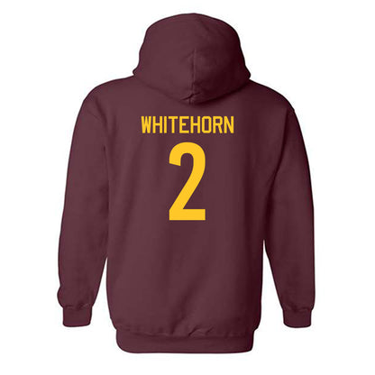 Arizona State - NCAA Women's Basketball : Ruby Whitehorn - Classic Shersey Hooded Sweatshirt-1