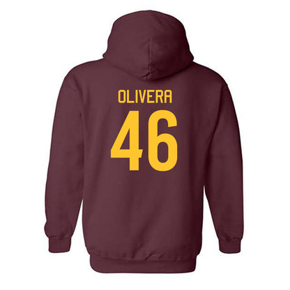 Arizona State - NCAA Baseball : Brandon Olivera - Classic Shersey Hooded Sweatshirt-1
