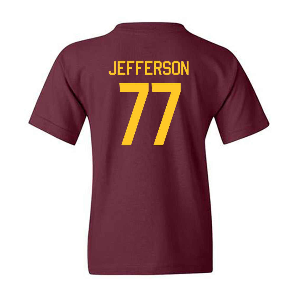 Arizona State - NCAA Football : Matai Jefferson - Classic Shersey Youth T-Shirt-1