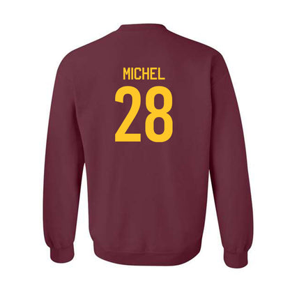 Arizona State - NCAA Baseball : Garrett Michel - Classic Shersey Crewneck Sweatshirt-1