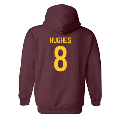 Arizona State - NCAA Football : Martell Hughes - Classic Shersey Hooded Sweatshirt-1