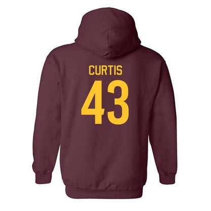 Arizona State - NCAA Football : Grayson Curtis - Classic Shersey Hooded Sweatshirt-1