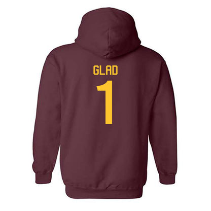 Arizona State - NCAA Men's Water Polo : Keri Glad - Classic Shersey Hooded Sweatshirt-1