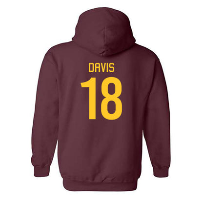 Arizona State - NCAA Football : Ramere Davis - Classic Shersey Hooded Sweatshirt-1
