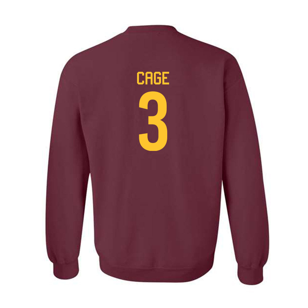 Arizona State - NCAA Women's Lacrosse : Averie Cage - Classic Shersey Crewneck Sweatshirt-1