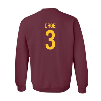 Arizona State - NCAA Women's Lacrosse : Averie Cage - Classic Shersey Crewneck Sweatshirt-1