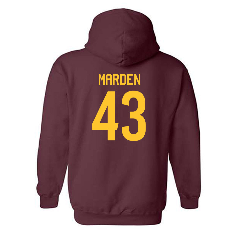 Arizona State - NCAA Football : Mason Marden - Classic Shersey Hooded Sweatshirt-1