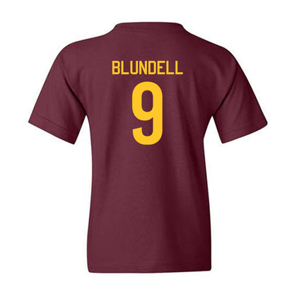 Arizona State - NCAA Women's Soccer : Kierra Blundell - Classic Shersey Youth T-Shirt-1