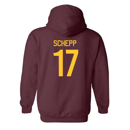 Arizona State - NCAA Softball : Emily Schepp - Classic Shersey Hooded Sweatshirt-1
