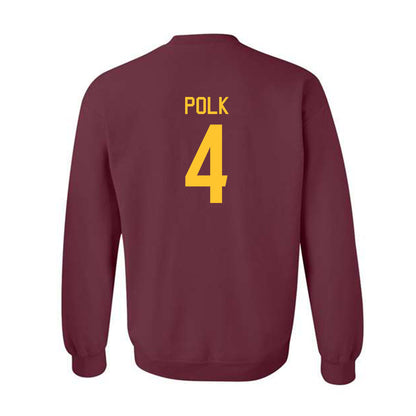Arizona State - NCAA Baseball : Matthew Polk - Classic Shersey Crewneck Sweatshirt-1