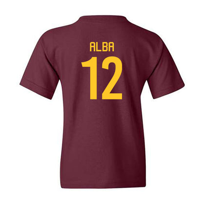 Arizona State - NCAA Baseball : Jaden Alba - Classic Shersey Youth T-Shirt-1