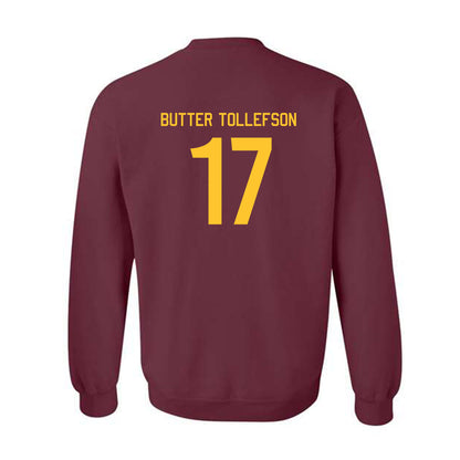 Arizona State - NCAA Football : Michael "Butter" Tollefson - Classic Shersey Crewneck Sweatshirt-1