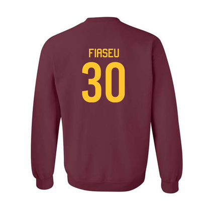 Arizona State - NCAA Football : Zyrus Fiaseu - Classic Shersey Crewneck Sweatshirt