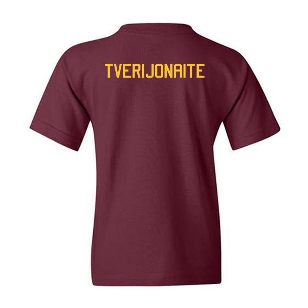 Arizona State - NCAA Women's Tennis : Emilija Tverijonaite - Classic Shersey Youth T-Shirt-1