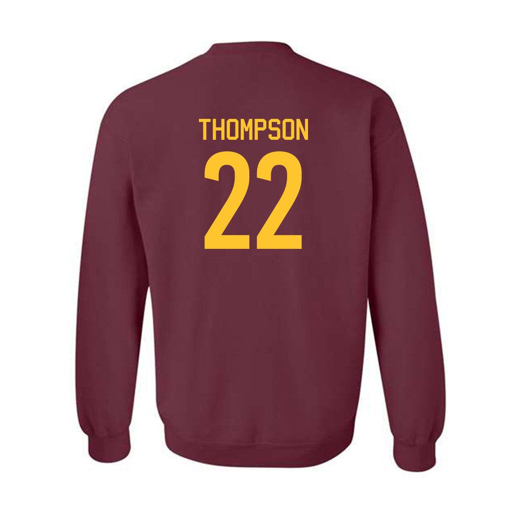 Arizona State - NCAA Women's Basketball : Journey Thompson - Classic Shersey Crewneck Sweatshirt-1