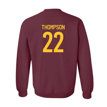 Arizona State - NCAA Women's Basketball : Journey Thompson - Classic Shersey Crewneck Sweatshirt-1
