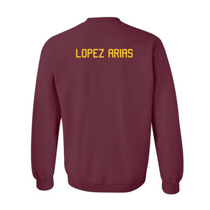 Arizona State - NCAA Women's Track & Field : Ines Lopez Arias - Classic Shersey Crewneck Sweatshirt-1