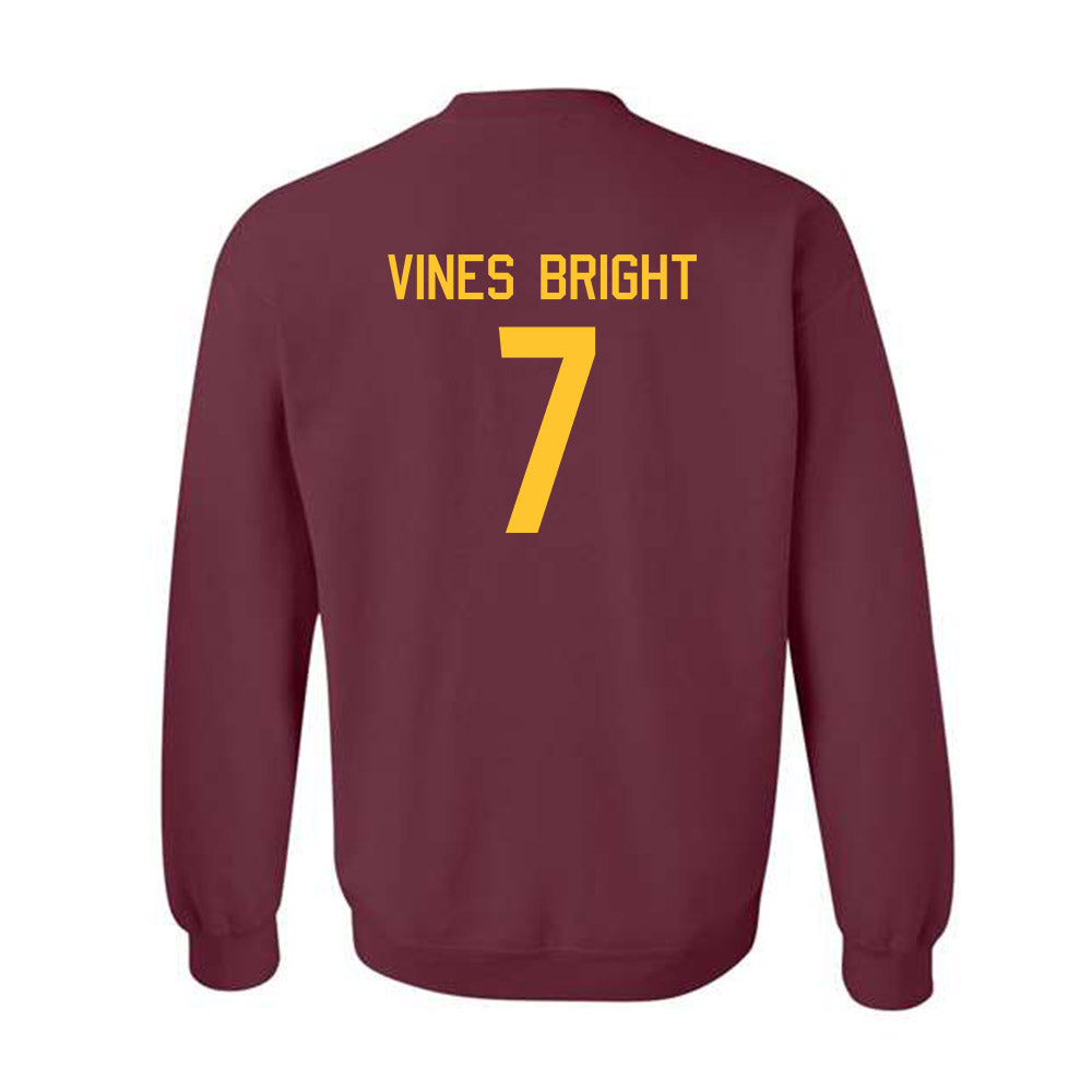 Arizona State - NCAA Football : Raiden Vines-Bright - Classic Shersey Crewneck Sweatshirt-1