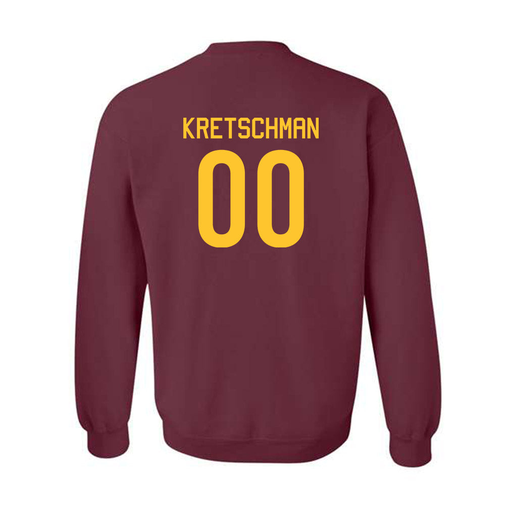 Arizona State - NCAA Beach Volleyball : Ava Kretschman - Classic Shersey Crewneck Sweatshirt-1