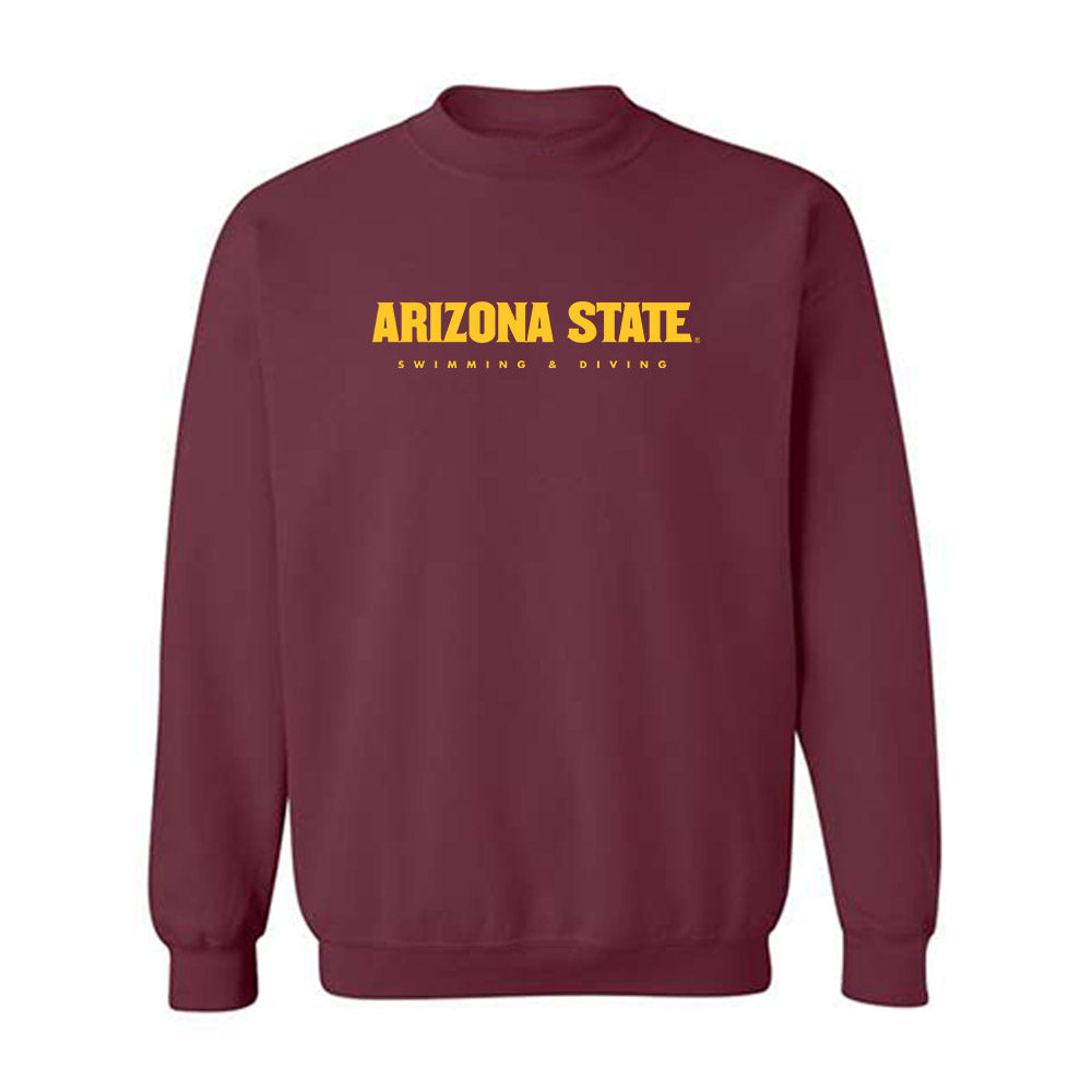 Arizona State - NCAA Men's Swimming & Diving : Ilya Kharun - Classic Shersey Crewneck Sweatshirt-0