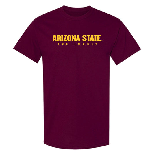 Arizona State - NCAA Men's Ice Hockey : Olivier Houde - Classic Shersey T-Shirt-0