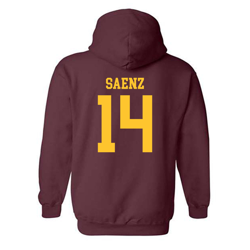 Arizona State - NCAA Softball : Sydney Saenz - Classic Shersey Hooded Sweatshirt-1