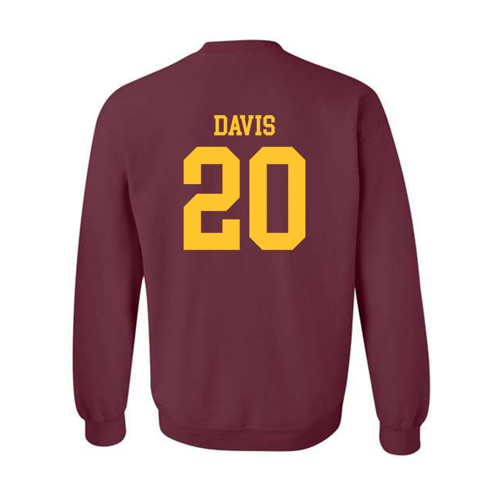 Arizona State - NCAA Softball : Takyla Davis - Classic Shersey Crewneck Sweatshirt-1