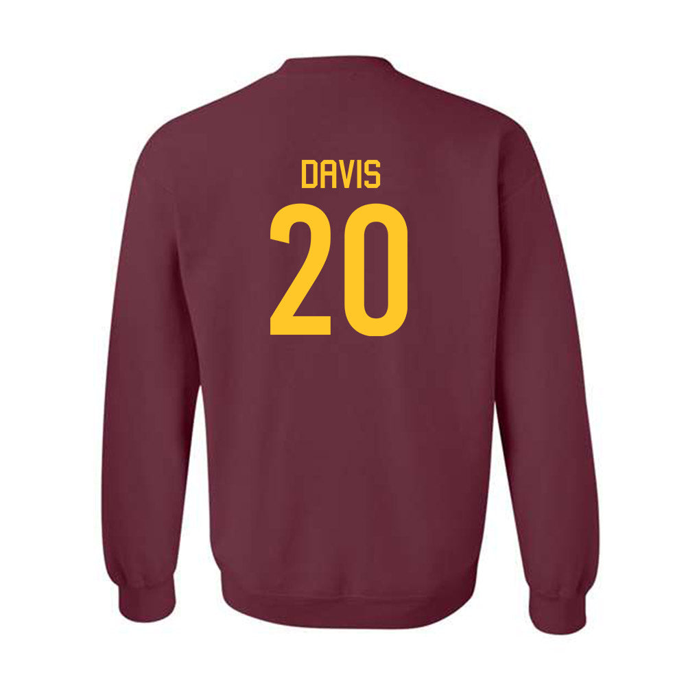 Arizona State - NCAA Softball : Takyla Davis - Classic Shersey Crewneck Sweatshirt-1
