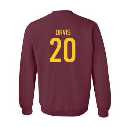Arizona State - NCAA Softball : Takyla Davis - Classic Shersey Crewneck Sweatshirt-1