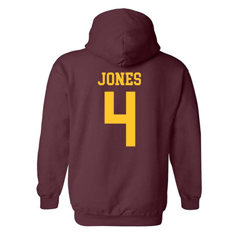 Arizona State - NCAA Women's Basketball : Rashunda Jones - Classic Shersey Hooded Sweatshirt-1