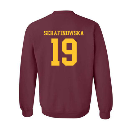 Arizona State - NCAA Women's Volleyball : Antonina Serafinowska - Classic Shersey Crewneck Sweatshirt-1