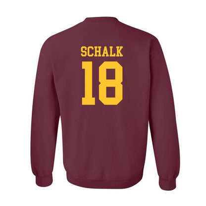 Arizona State - NCAA Women's Volleyball : Maeva Schalk - Classic Shersey Crewneck Sweatshirt-1