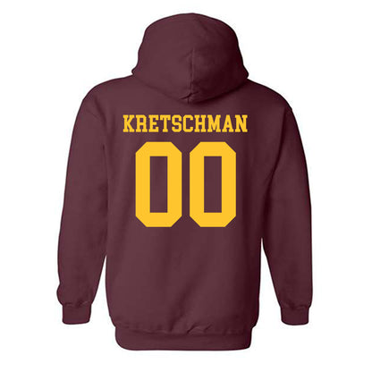 Arizona State - NCAA Beach Volleyball : Ava Kretschman - Sports Shersey Hooded Sweatshirt-1