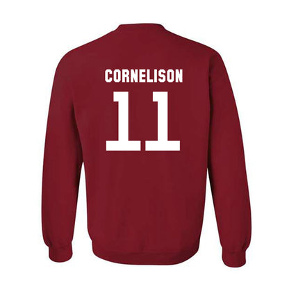 Arkansas - NCAA Baseball : Luke Cornelison - Classic Shersey Crewneck Sweatshirt-1