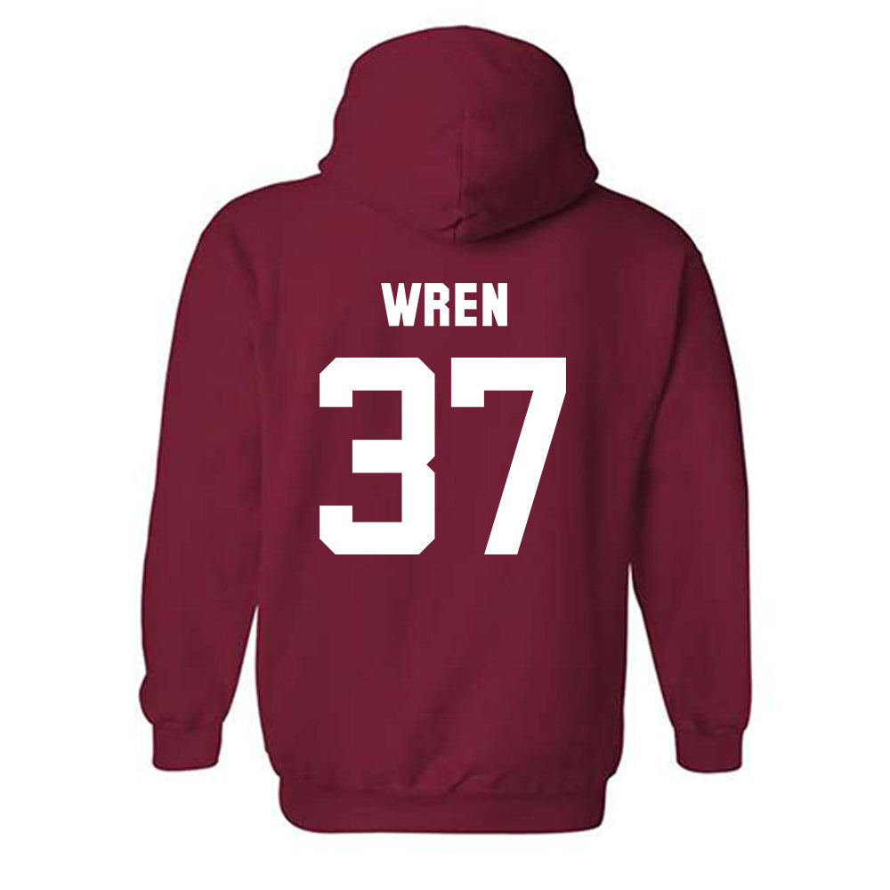 Arkansas - NCAA Baseball : Grant Wren - Classic Shersey Hooded Sweatshirt-1