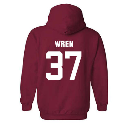 Arkansas - NCAA Baseball : Grant Wren - Classic Shersey Hooded Sweatshirt-1