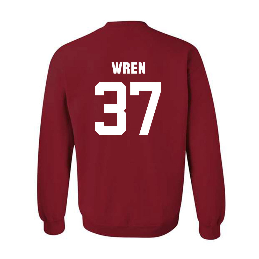 Arkansas - NCAA Baseball : Grant Wren - Classic Shersey Crewneck Sweatshirt-1