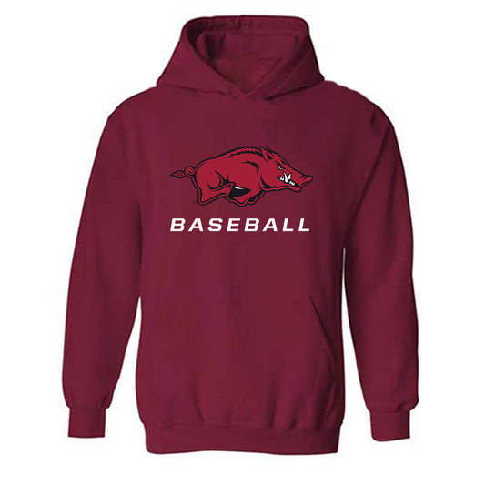 Arkansas - NCAA Baseball : Trystan Trystan - Classic Shersey Hooded Sweatshirt-0